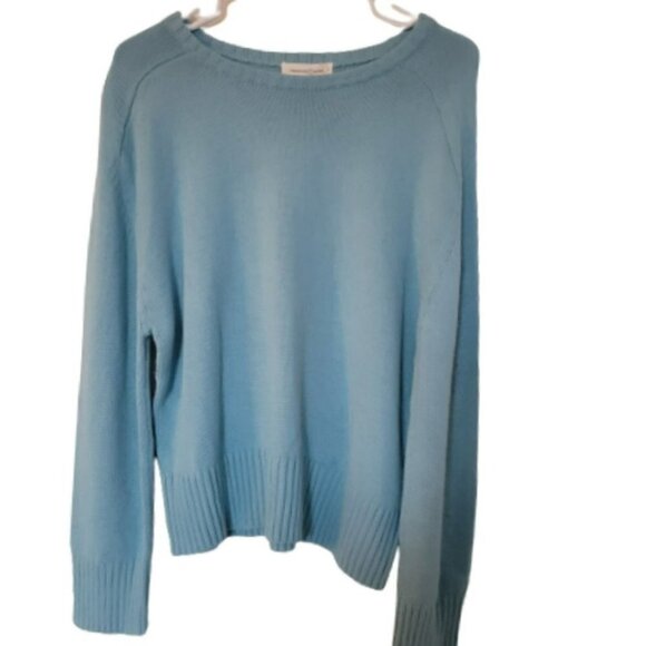 Treasure &Bond NWT Crewneck knit sweater Blue milky - Picture 3 of 6